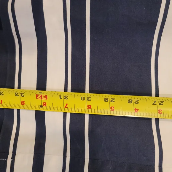 Ann Taylor Navy And White Collared Shift Dress Size S - Picture 7 of 8